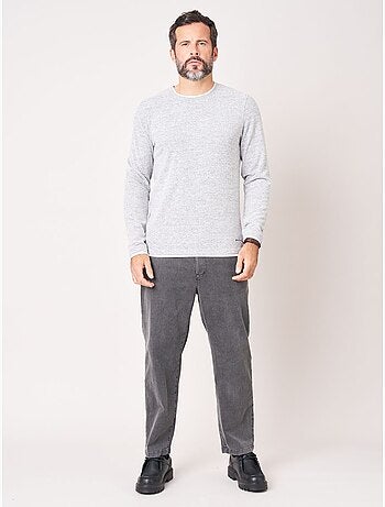 T-shirt homme en 52% polyester 43% viscose 5% élasthanne 'deeluxe'