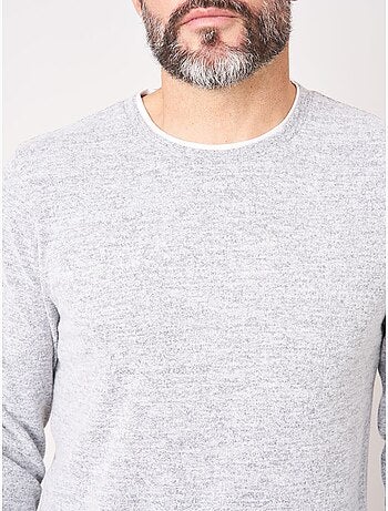 T-shirt homme en 52% polyester 43% viscose 5% élasthanne 'deeluxe'