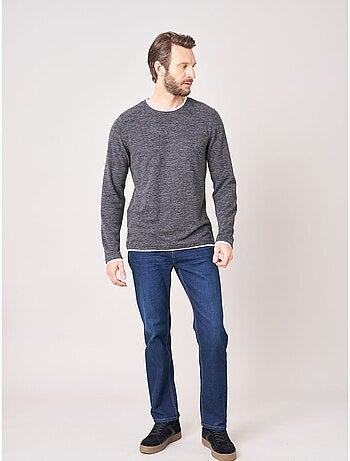 T-shirt homme en 52% polyester 43% viscose 5% élasthanne 'deeluxe'
