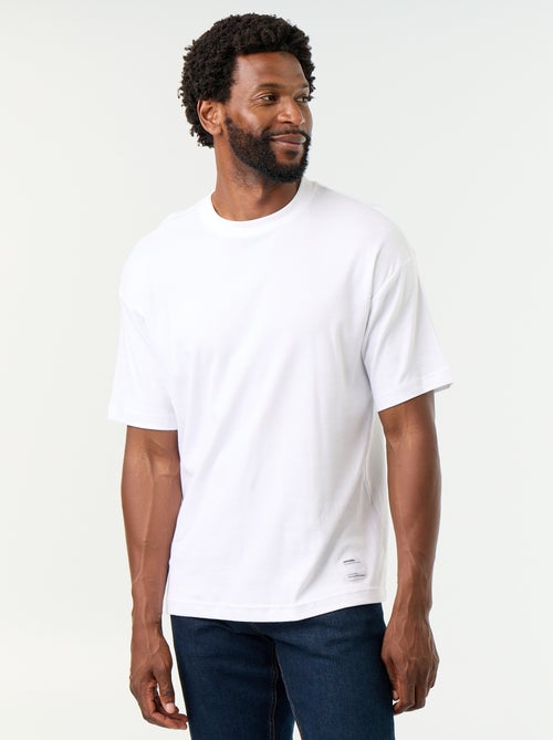 T-shirt homme en coton à col rond - Kiabi T-shirt homme en coton à col rond - Kiabi