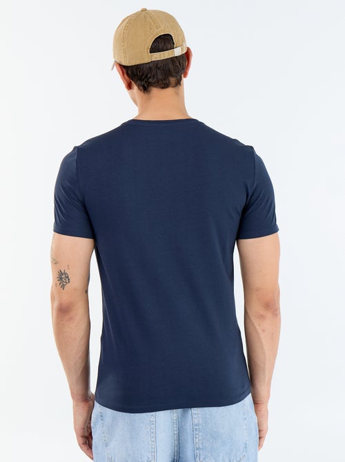 T-shirt homme en coton à col rond - Kiabi T-shirt homme en coton à col rond - Kiabi