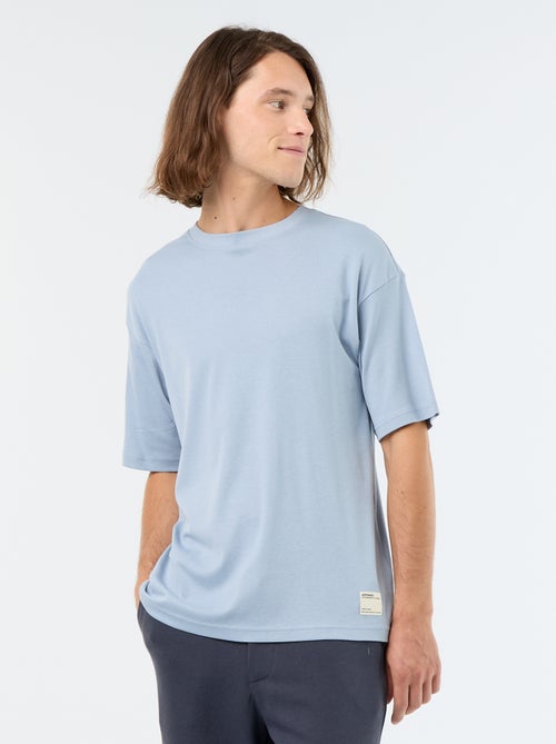T-shirt homme en coton à col rond - Kiabi T-shirt homme en coton à col rond - Kiabi
