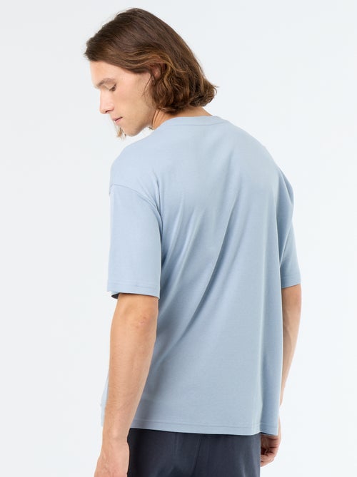 T-shirt homme en coton à col rond - Kiabi T-shirt homme en coton à col rond - Kiabi