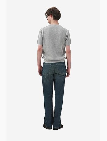 T-shirt homme en coton à col rond giesto