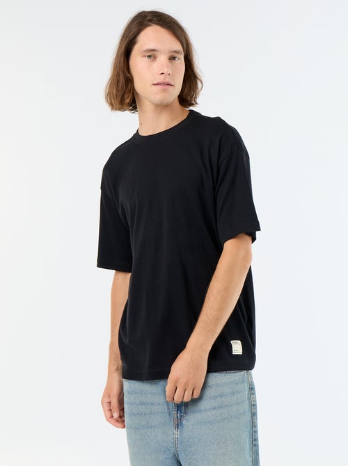 T-shirt homme en coton à col rond - Kiabi T-shirt homme en coton à col rond - Kiabi