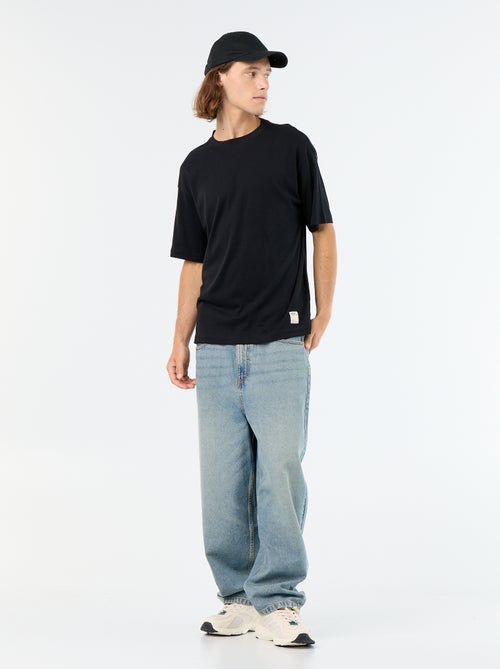 T-shirt homme en coton à col rond - Kiabi T-shirt homme en coton à col rond - Kiabi