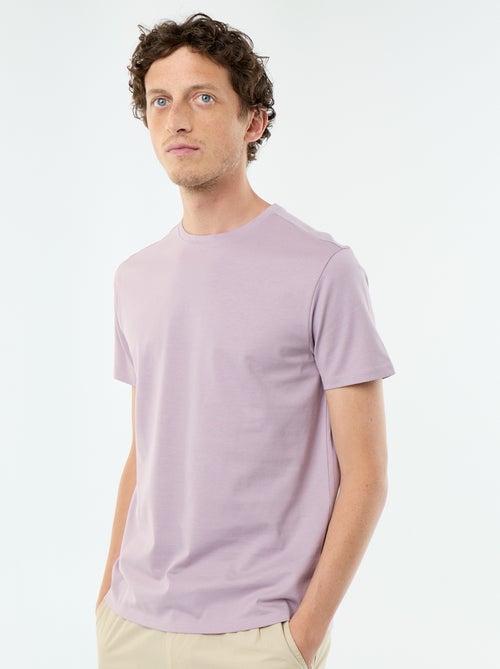 T-shirt homme en coton à col rond - Kiabi T-shirt homme en coton à col rond - Kiabi