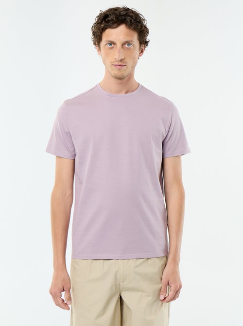 T-shirt homme en coton à col rond - Kiabi T-shirt homme en coton à col rond - Kiabi