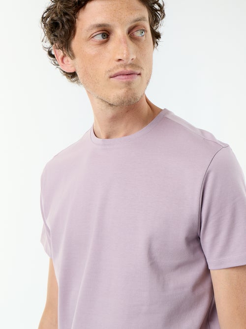 T-shirt homme en coton à col rond - Kiabi T-shirt homme en coton à col rond - Kiabi