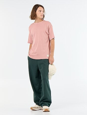 T-shirt en coton à col rond Homme