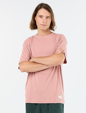 T-shirt en coton à col rond Homme