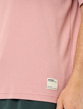 T-shirt en coton à col rond Homme