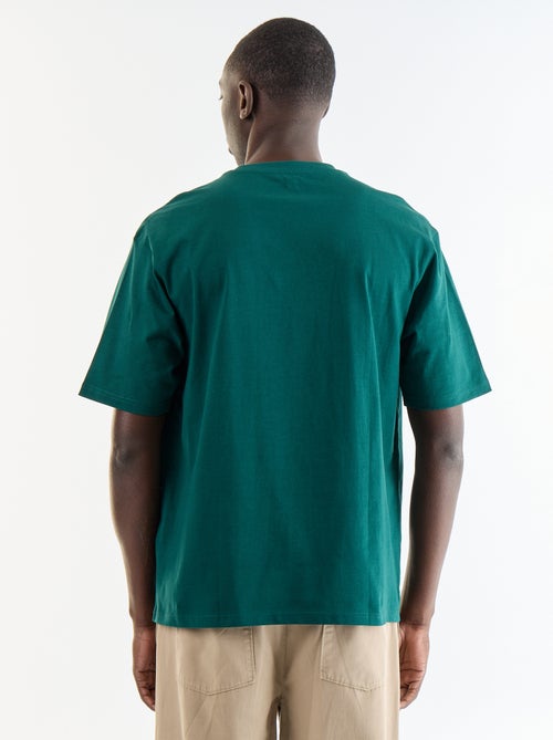 T-shirt homme en coton à col rond - Kiabi T-shirt homme en coton à col rond - Kiabi