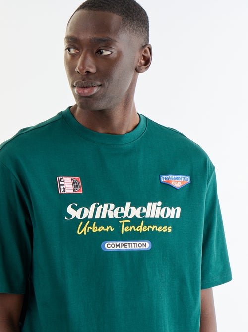 T-shirt homme en coton à col rond - Kiabi T-shirt homme en coton à col rond - Kiabi