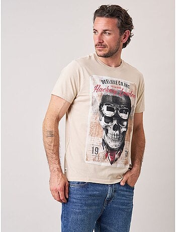 T-shirt homme en coton 'deeluxe'