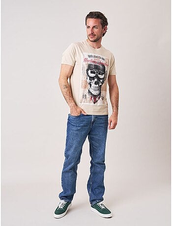 T-shirt homme en coton 'deeluxe'