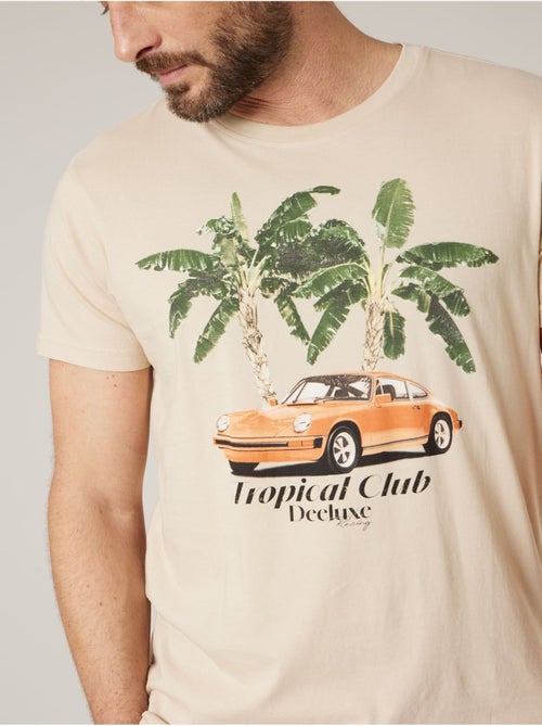 T-shirt homme en coton 'Deeluxe' - Kiabi