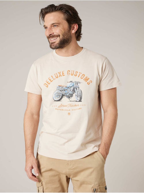 T-shirt homme en coton 'Deeluxe' - Kiabi