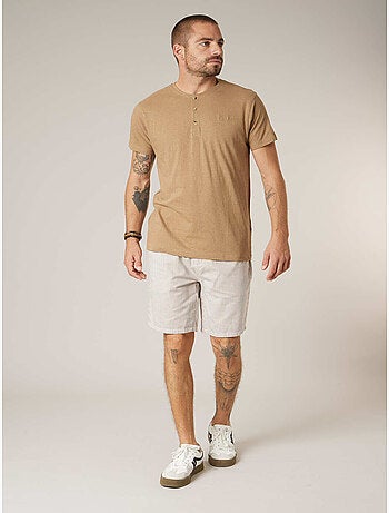 T-shirt homme en coton 'Deeluxe'