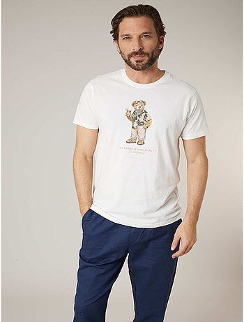 T-shirt homme en coton 'deeluxe'