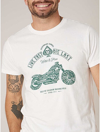 T-shirt homme en coton 'Deeluxe'