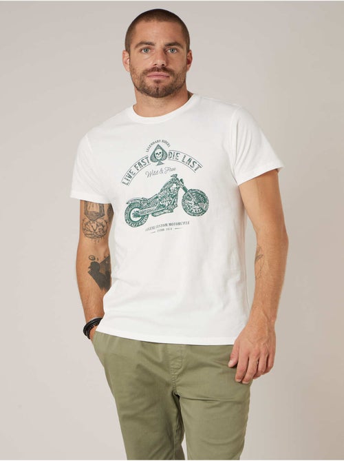 T-shirt homme en coton 'Deeluxe' - Kiabi