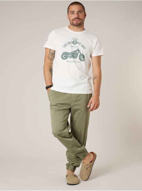 T-shirt homme en coton 'Deeluxe' - Kiabi