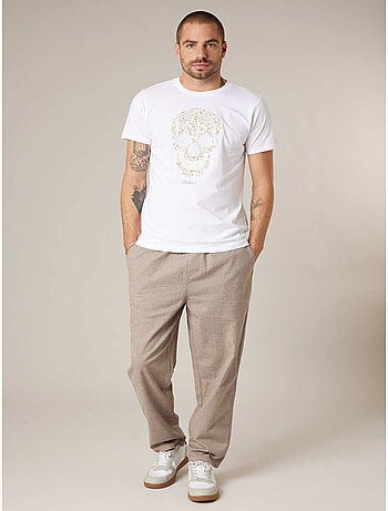 T-shirt homme en coton 'Deeluxe'