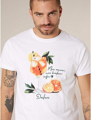 T-shirt homme en coton 'Deeluxe'
