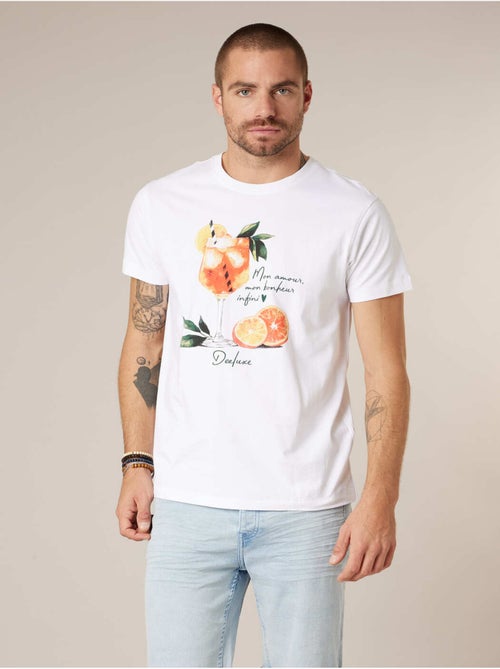 T-shirt homme en coton 'Deeluxe' - Kiabi