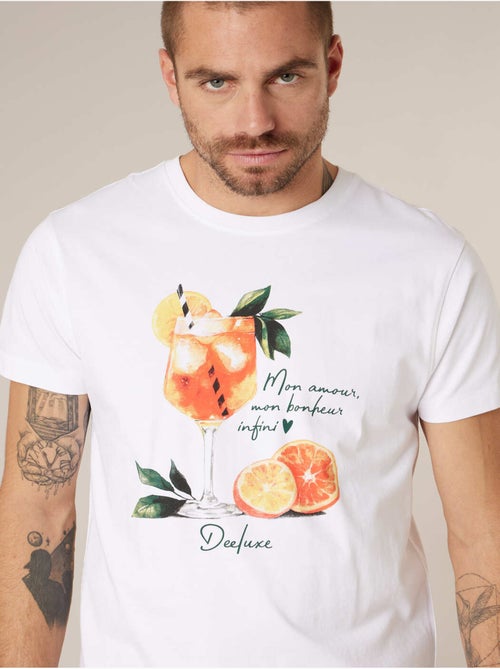 T-shirt homme en coton 'Deeluxe' - Kiabi