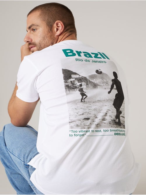 T-shirt homme en coton 'Deeluxe' - Kiabi