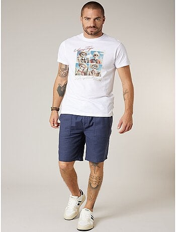 T-shirt homme en coton 'Deeluxe'