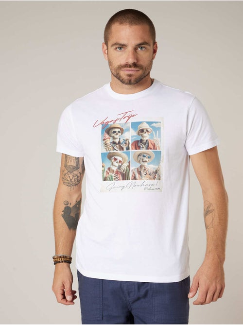 T-shirt homme en coton 'Deeluxe' - Kiabi