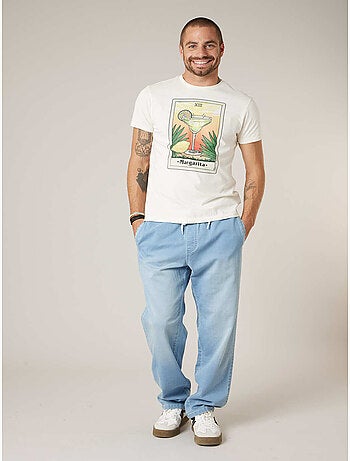 T-shirt homme en coton 'Deeluxe'