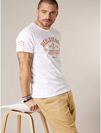 T-shirt homme en coton 'Deeluxe'