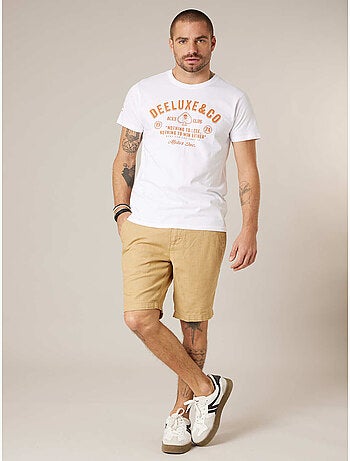 T-shirt homme en coton 'Deeluxe'