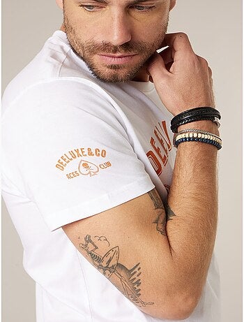 T-shirt homme en coton 'Deeluxe'