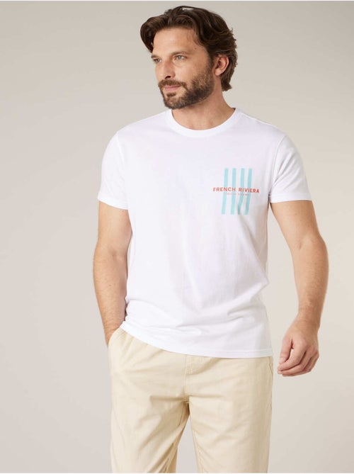 T-shirt homme en coton 'Deeluxe' - Kiabi