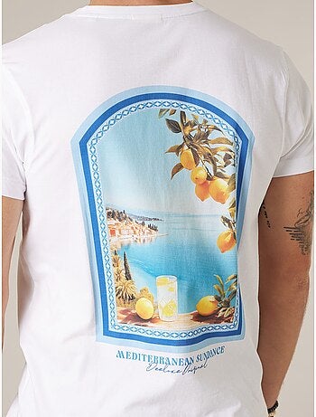 T-shirt homme en coton 'Deeluxe'