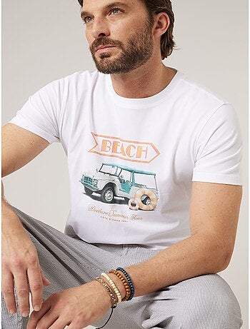 T-shirt homme en coton 'Deeluxe'