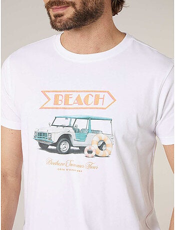 T-shirt homme en coton 'Deeluxe'