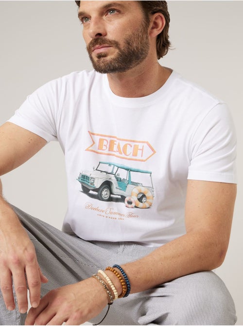 T-shirt homme en coton 'Deeluxe' - Kiabi
