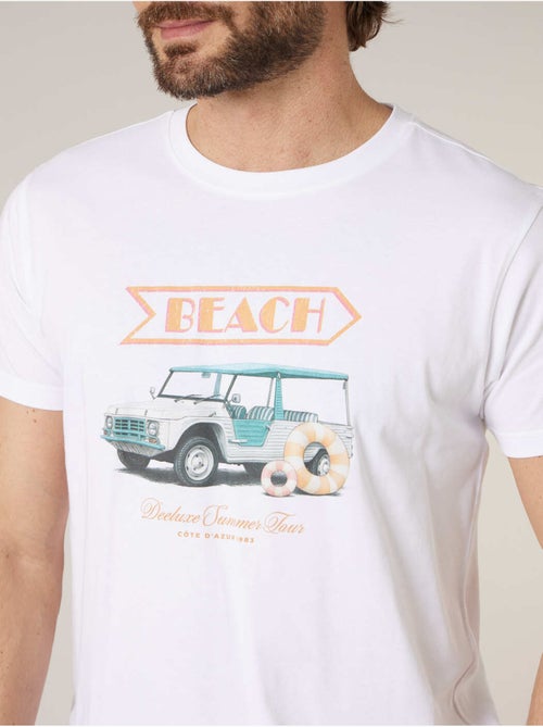 T-shirt homme en coton 'Deeluxe' - Kiabi