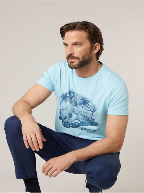 T-shirt homme en coton 'Deeluxe' - Kiabi