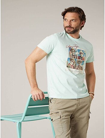 T-shirt homme en coton 'Deeluxe'