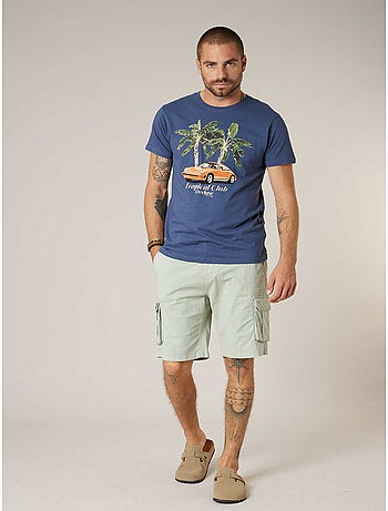T-shirt homme en coton 'Deeluxe'