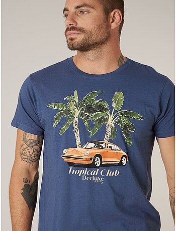 T-shirt homme en coton 'Deeluxe'