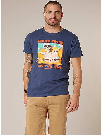 T-shirt homme en coton 'Deeluxe'