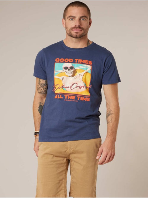 T-shirt homme en coton 'Deeluxe' - Kiabi